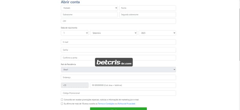 Registre se